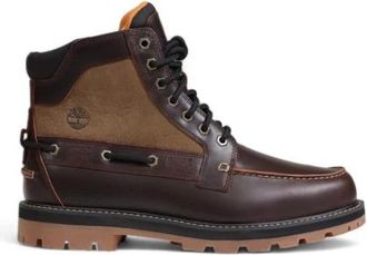 Timberland Mount Maddison Mid Top Leren Boots - Heren - Veterlaarzen - Bruin - 43 1/2 EU - Leer - Schoenen