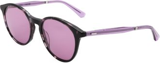 Calvin Klein Unisex 52 mm Purple Sunglasses