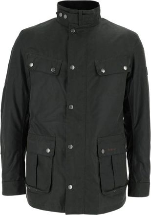 Barbour Jassen, Heren, Groen, S, Katoen, Duke Wax Jacket