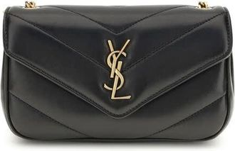 Saint Laurent Lou Lou Shoulder Bag Black