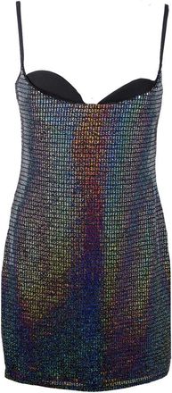 Chiara Ferragni Mirror Party Dress - Dames - Feestkleedjes - Veelkleurig - M - Polyester - Kleedjes
