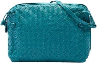 Bottega Veneta Borsa a tracolla Nodini Pre-owned - - Pre-owned - Donna - Blu - ONE SIZE
