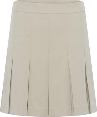 Saint Tropez Zeliva SZ Rok - Dames - Korte rokken - Beige - L - Rokken