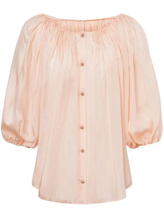 Philosophy di Lorenzo Serafini Classic Tailored Shirt With Button-Down Front And Pointed Collar