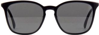 Gucci GG0547SK Square Full Rim Sunglasses - Black