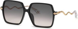 Roberto Cavalli SRC132 0700 Mens Sunglasses Black Size 59