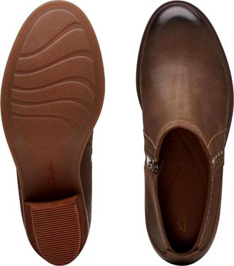 Clarks Neva Lo Dark Tan 26175258 Womens