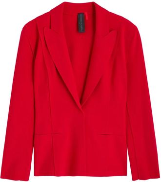 Norma Kamali single-breasted blazer - Red