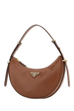 Prada Womens Caramel Leather Arqu&atilde;&uml; Handbag Cognac Borse A Mano Bag