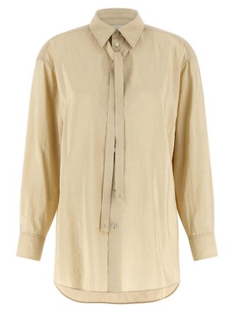 Christophe Lemaire Womens Tie Shirt