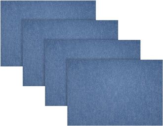 Fortessa Set Of 4 Loft Rectangle Felt Placemats