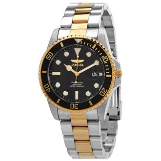 Invicta Pro Diver Quartz Black Dial Two-tone Mens Watch 33269