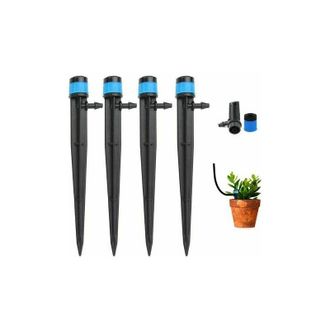 OEM Nazalus - Oferta Especial - 100 Goteros Para Riego Por Goteo, Kit De Riego Para Plantas De Interior Y Exterior - Azul - Ajustable