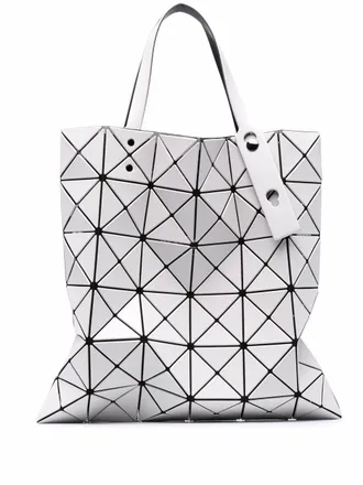 Bao Bao Issey Miyake Lucent shopper met vlakken - Grijs