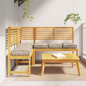 vidaXL Cuscino per seduta pallet 6 pcs Talpa 40 x 40 x 8 cm vidaXL
