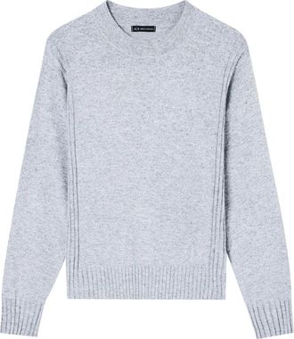 A|X Armani Exchange Mujer, Jerseys, Gris, Talla: XL