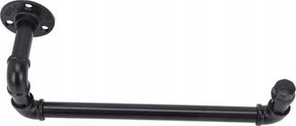 OEM Toallero Hierro Negro Estilo Industrial