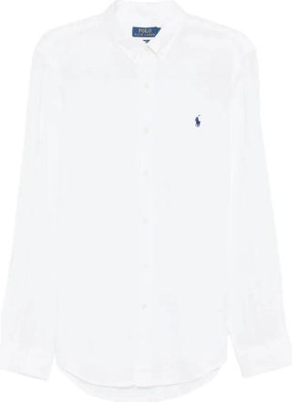 Polo Ralph Lauren Long Sleeves Sport Shirt - Heren - Casual Overhemden - Wit - XL - Overhemden