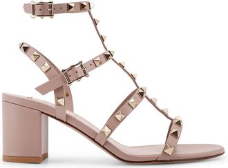 Valentino Garavani Rockstud Leather Sandals-Donna