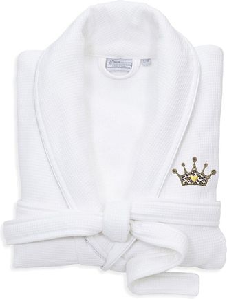 Linum Home Textiles Turkish Cotton Waffle Terry Bathrobe