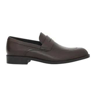 HUGO BOSS Schoenen, Heren, Bruin, 40 EU, Leer, Tayil Loaf