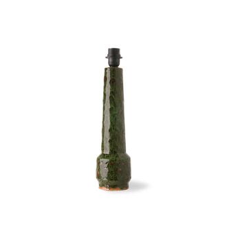 HKliving Retro Tischleuchtenfuss, H 45 cm, lava green