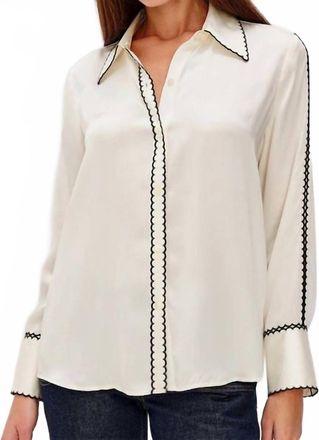 Rails Aloise Blouse In Ivory