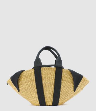 Muu&ntilde; Panier Sophie Naturel Noir