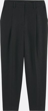 La Redoute Collections Strakke, linnen broek met figuurnaden