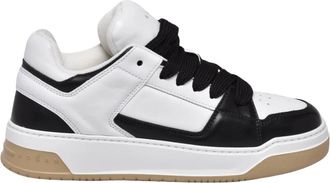 Hogan Allacciato Sneaker - Heren - Sneakers - Wit - 42 1/2 EU - Leer - Schoenen