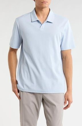Vince Johnny Collar Piqu&eacute; Polo in Pale Blue at Nordstrom Rack, Size Xx-Large