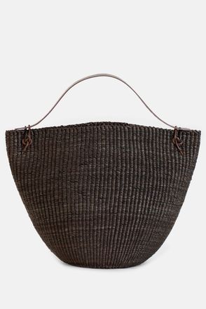 In&egrave;s Bressand Borsa In Rafia Large Bell