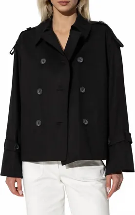 By Malene Birger Alisandra Trench Jacket In Black