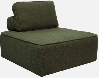 Sweeek M&oacute;dulo Para Sof&aacute; Modular En Tejido Borreguito, 1 Plaza