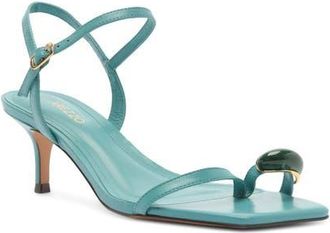 Arezzo Sofia Ankle Strap Sandal in Blue Bloom at Nordstrom, Size 7.5