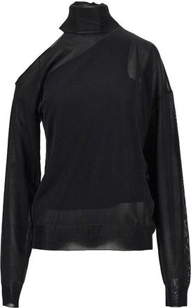 Fendi Silk organdie top Woman 40