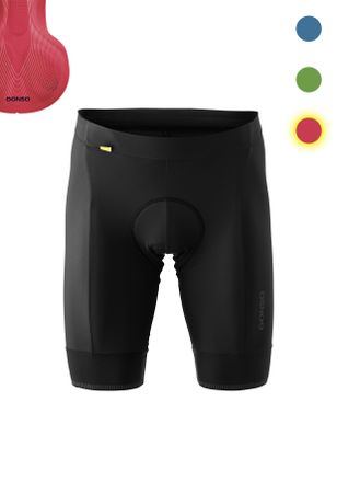 Gonso Fahrradhose GONSO SITIVO M, Damen, Gr. 4XL, Normalgr&ouml;ssen, rot, 65% Polyamid, 35% Elasthan, Hosen Fahrradhose, Herren Radhose, Radlerhose mit speziell