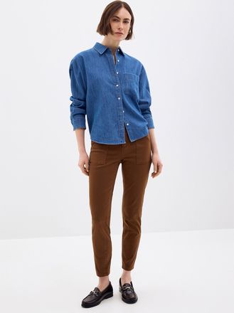 FDJ Womens Olivia patch pockets ultra stretch jean Fit: Slim leg, regular rise