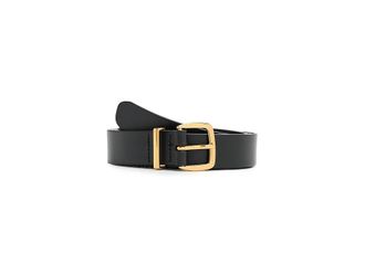 Madewell Essentials Belt Womens Belts True Black : MD, Leather