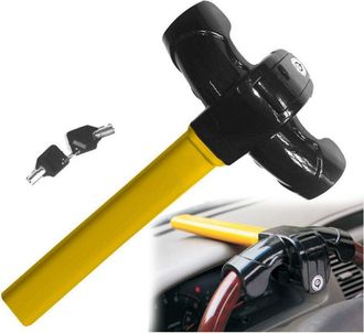 Trade Shop Trade Shop - Antifurto Universale Sicurezza Auto Blocca Sterzo Volante Blindosterzo Macchina