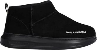 Karl Lagerfeld Dames, Schoenen, Zwart, Maat: 35 EU Leer