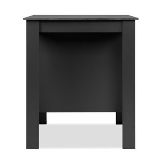 Calicosy Mesa de comedor con 3 nichos gris antracita y pizarra L92cm