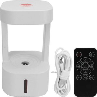 OEM Humidificador De Niebla Silencioso Enchufable Para El Hogar, 580 Ml, Gotas De Agua Antigravedad, Humidificador De Aire Para Dormitorio, Oficina, Luz D