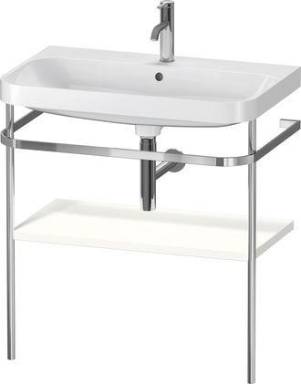 Duravit Set C-bonded Duravit Happy D.2 Plus Con Soporte Met&aacute;lico
