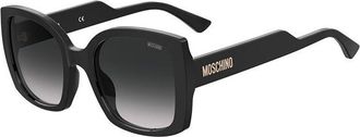 Moschino MOS124/S 807/9O Womens Sunglasses Black Size 54
