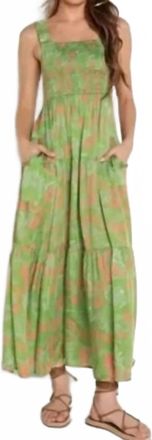 Cleobella Julia Maxi Dress In Green