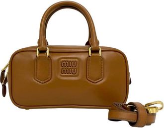 Miu Miu Pre-owned Miu Miu Calf Arcadie Tote Ladies PCM2CILH85ZGOJ4U