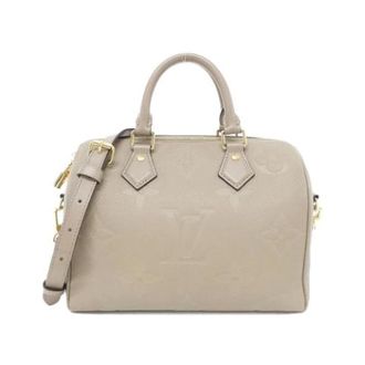 Louis Vuitton Pre-owned Speedy Bandouliere Monogram Empreinte Boston Bag - Dames - Pre-owned - Beige - Maat: ONE Size