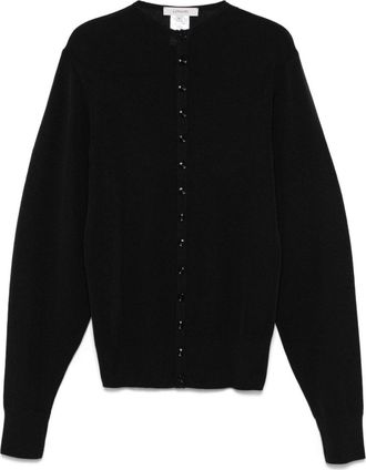 Christophe Lemaire wool cardigan - women - Wool - S - Grey