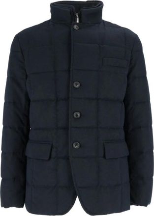 Fay Gewatteerde jas - Heren - Winterjassen - Blauw - L - Jassen